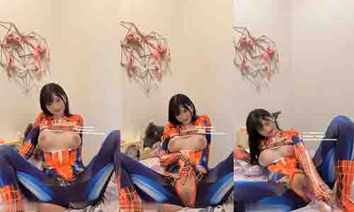 Bokep Arachu Cosplay Spiderwoman Colmek