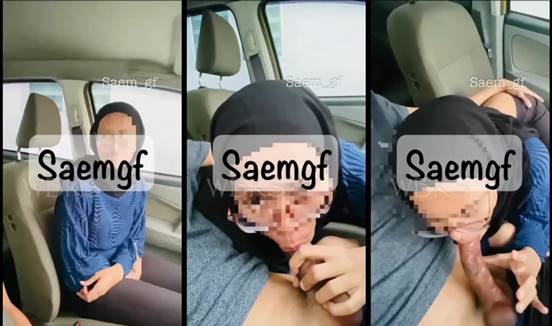 Bokep saemgf malaysia jilbab hitam blowjob dimobil